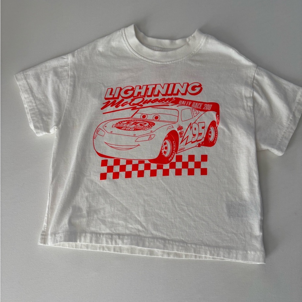 LIKE NEW - Disney Pixar Cars Lightning McQueen GAP Graphic Tee